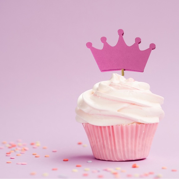 Baby shower cupcake toppers handmade with love. 12 peices. - Picture 6 of 6